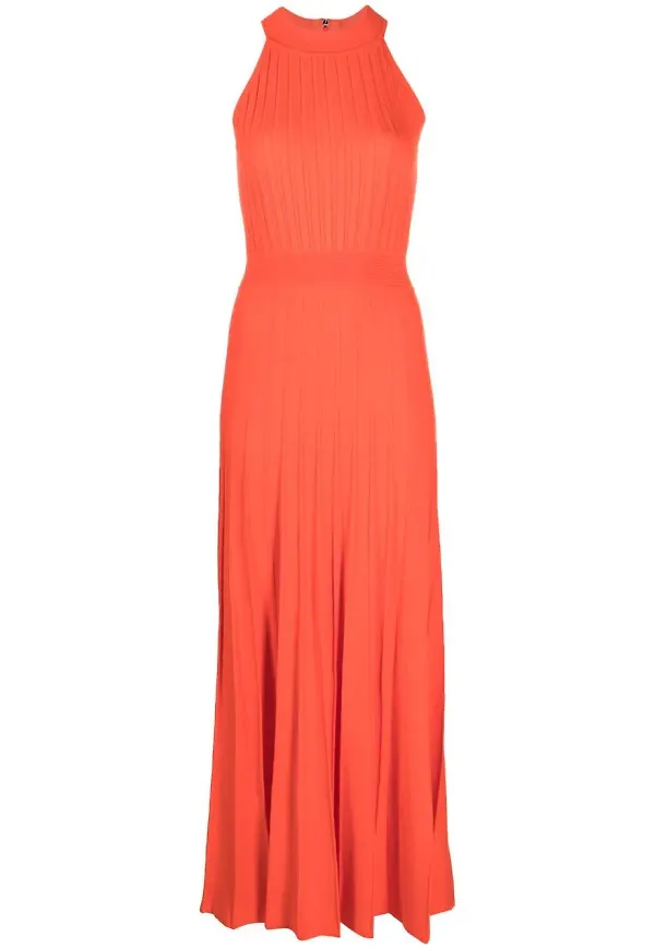 Michael Michael Kors stickad maxikjol - Orange