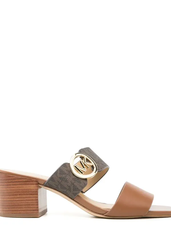 Michael Michael Kors Summer sandaler med dubbla remmar - Brun