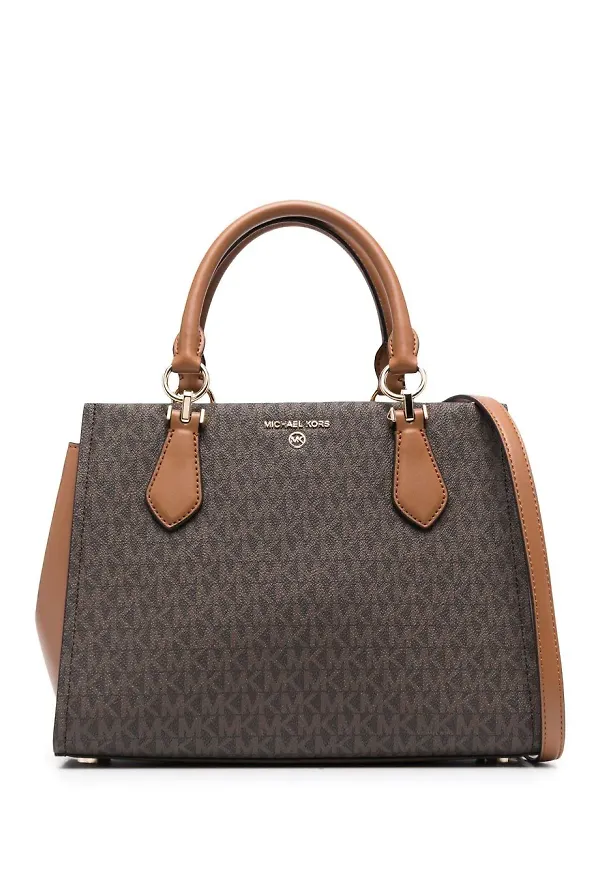 Michael Michael Kors totebag med monogram - Brun