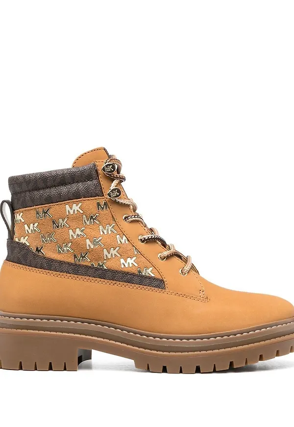 Michael Michael Kors vandrarkängor med monogram - Neutral