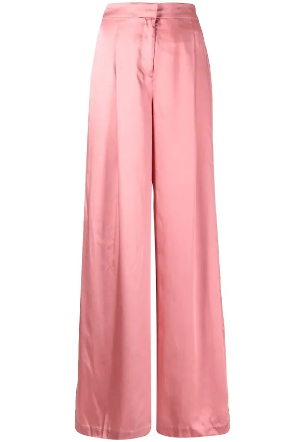 Michael Michael Kors vida sidenbyxor - Rosa