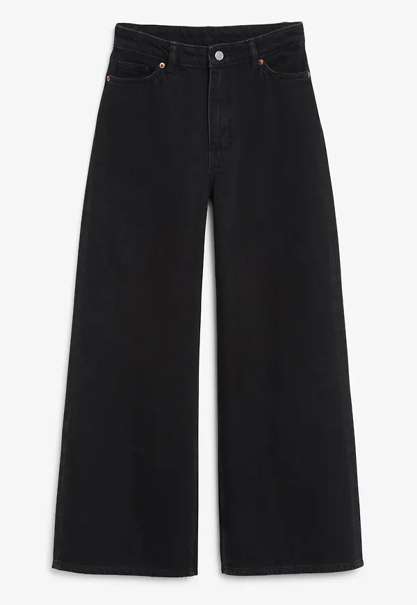 Micki wide leg jeans - Black