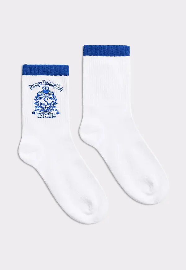 Mid Logo Strumpor 2-Pack