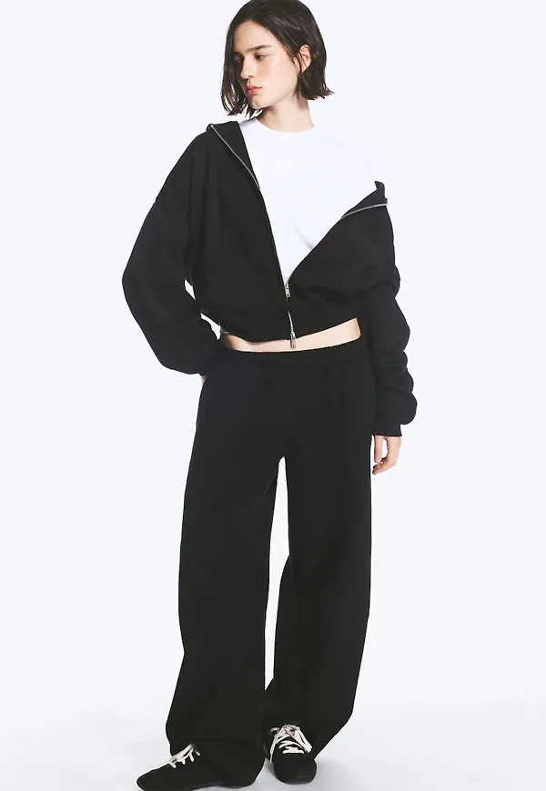 Mid-Rise Heavyweight Barrel Sweatpants