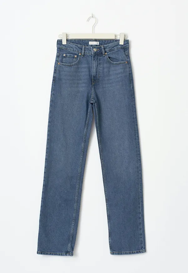 Mid straight tall jeans