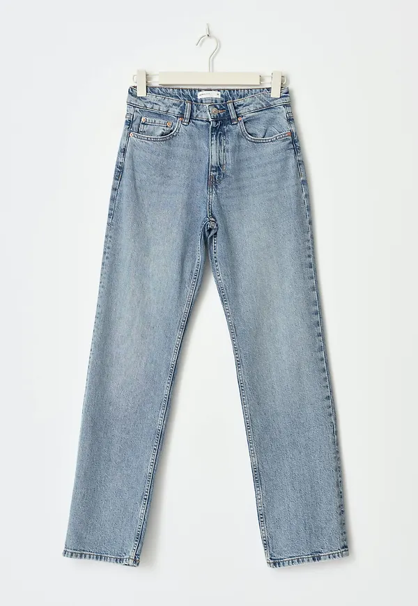 Mid straight tall jeans