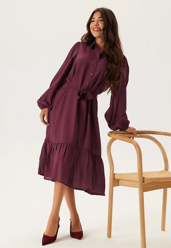 Midi Shirt Dress