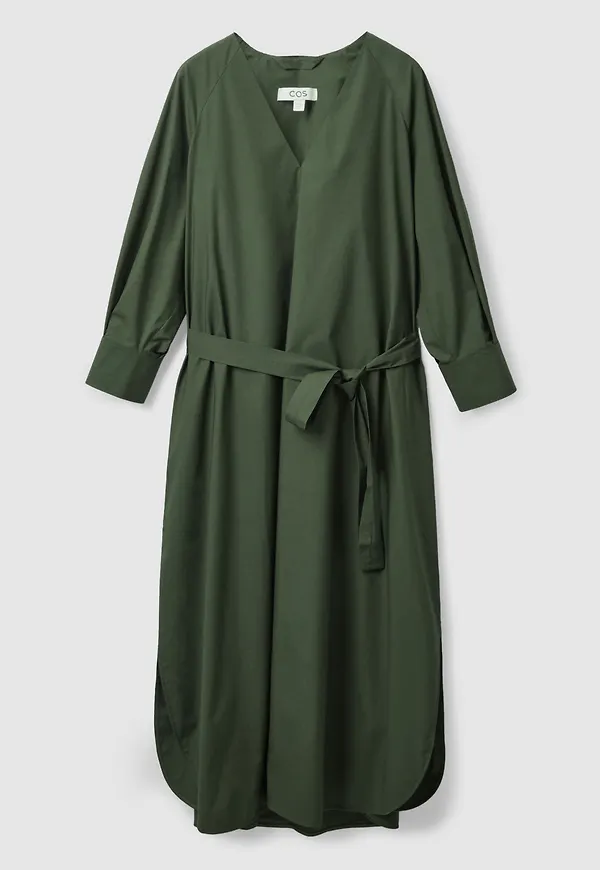 MIDI SHIRT DRESS