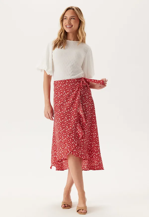 Midi Wrap Skirt