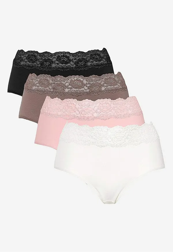 Miditrosa i bomull 4-pack