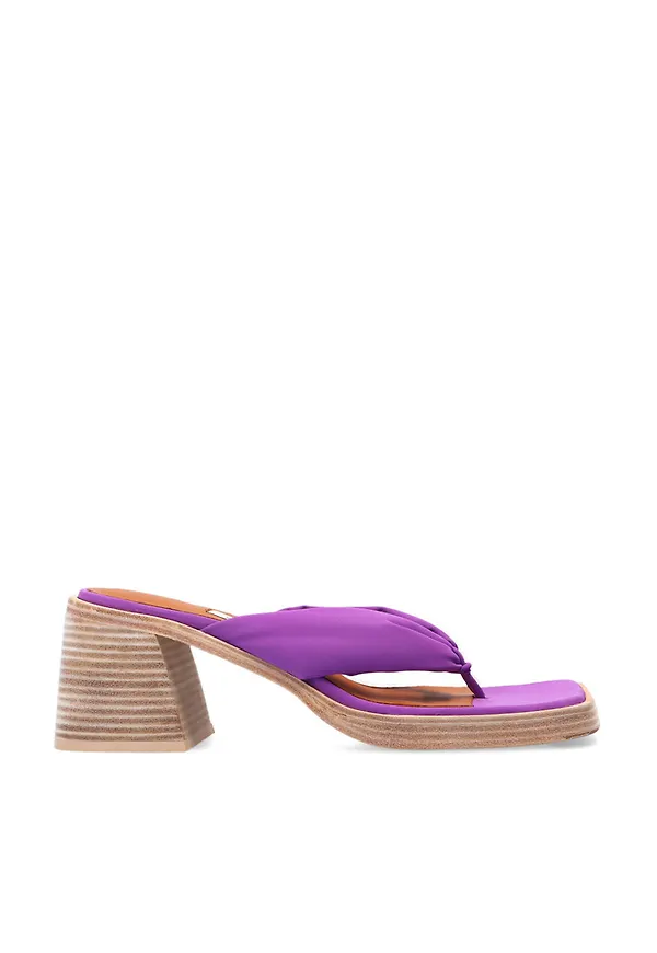 Miista April heeled flip-flips Lila, Dam