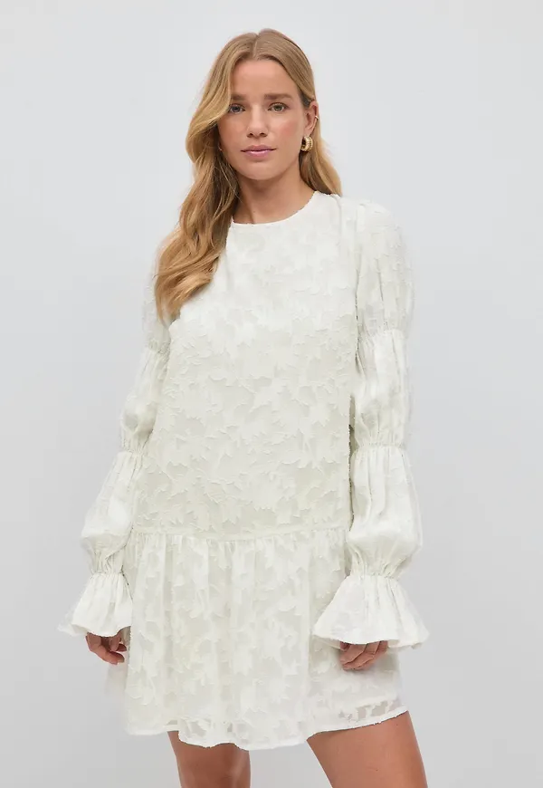 Gina Tricot - Mini dress - miniklänningar - Vit - 34 - Dam