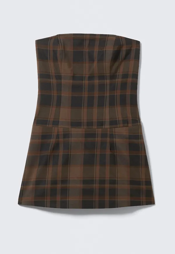 Mini Tube Suiting Dress