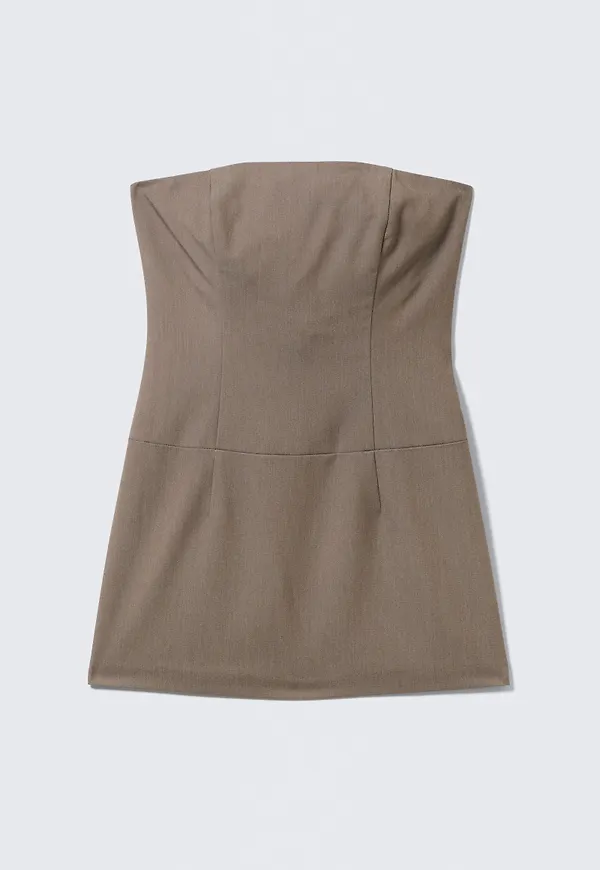 Mini Tube Suiting Dress