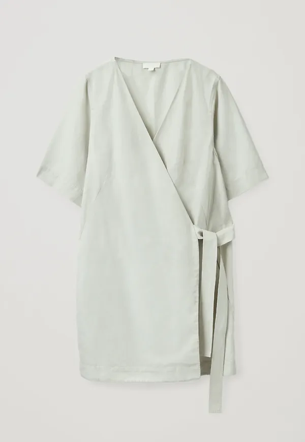 MINI WRAP DRESS