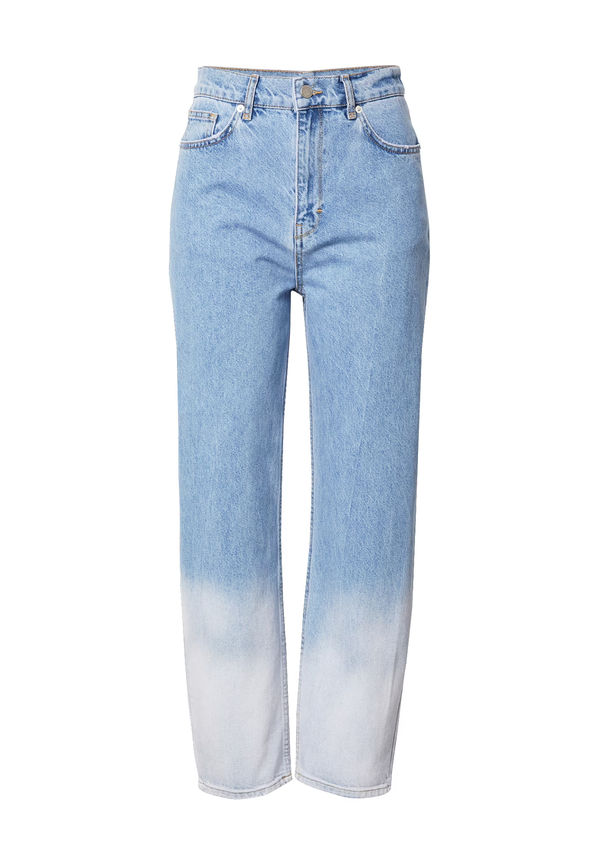 minus Jeans 'Divina' blå denim / vit denim