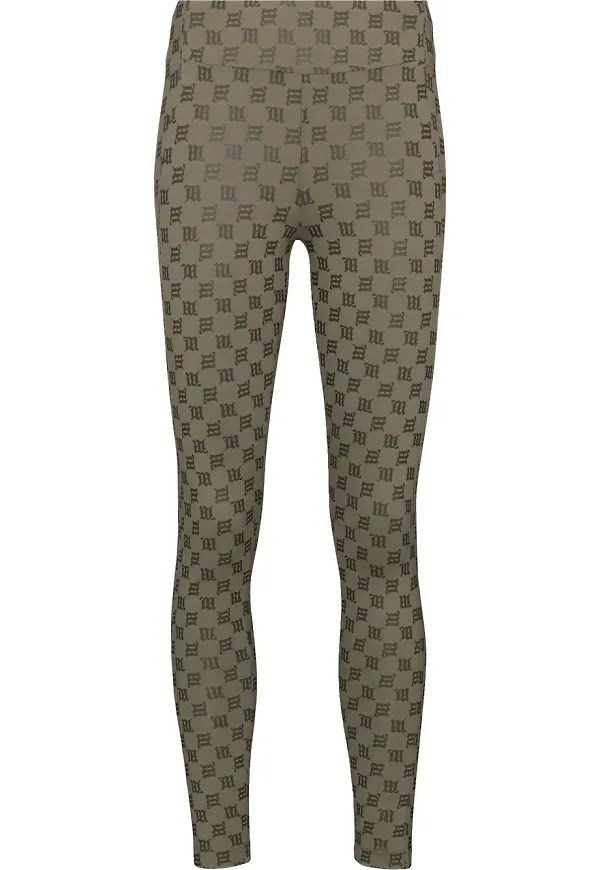MISBHV leggings med hög midja - Grön