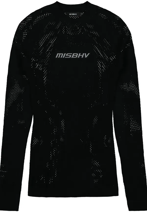 MISBHV tröja med logotyp - Svart