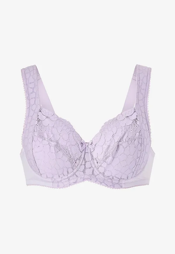 Miss Mary of Sweden - Bygel-bh Jacquard And Lace - Lila