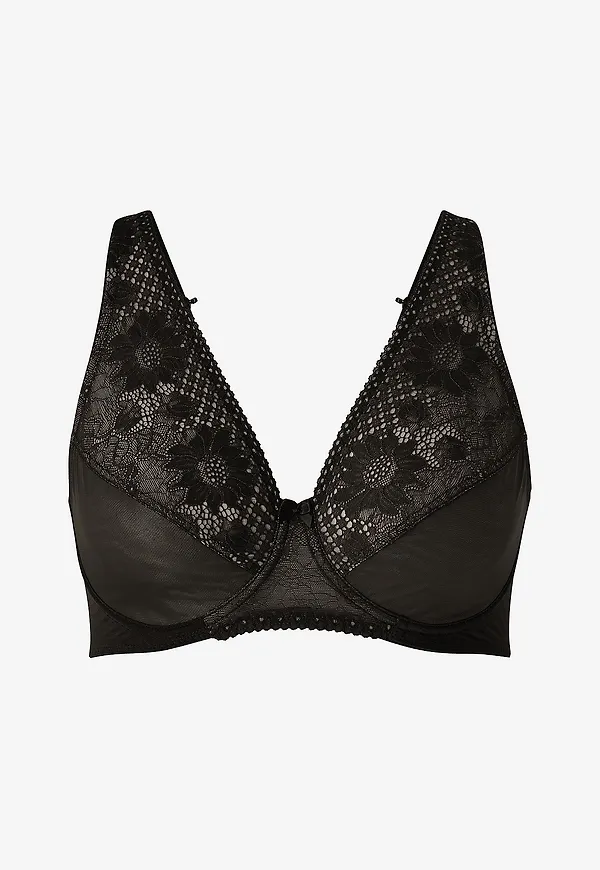 Miss Mary of Sweden - Bygel-bh Lace Charm Underwired Bra - Svart