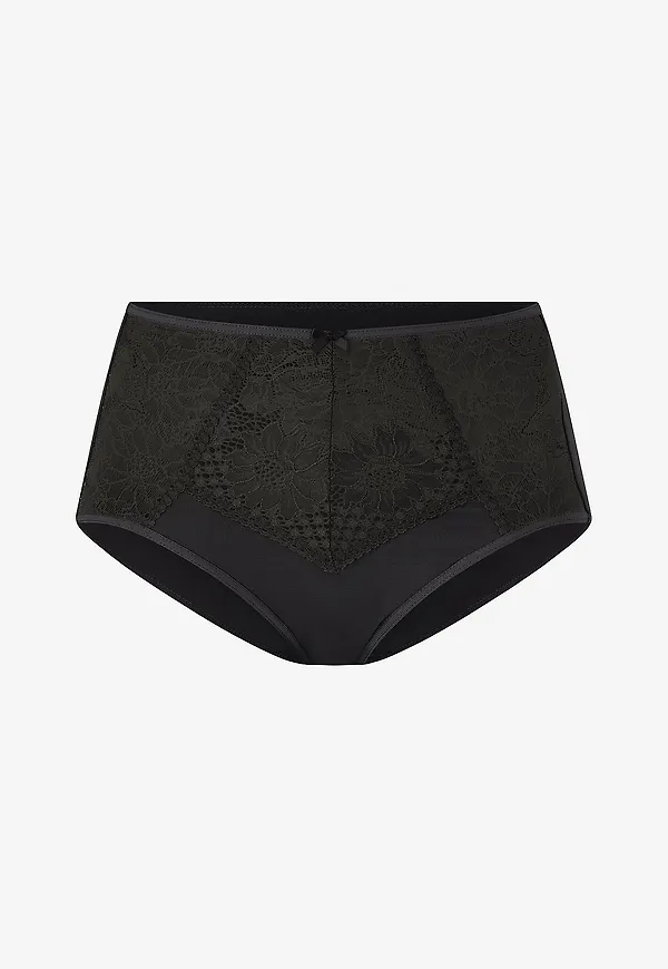 Miss Mary of Sweden - Maxitrosor Lace Charm Maxi Panty - Svart