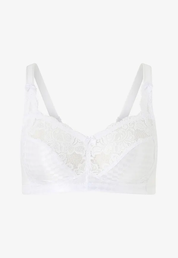 Miss Mary of Sweden - Mjuk-bh Non-wired Sparkle Bra - Vit