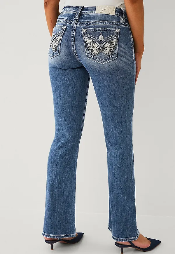 Miss Me - Jeans Angellica Bootcut Jeans - Blå