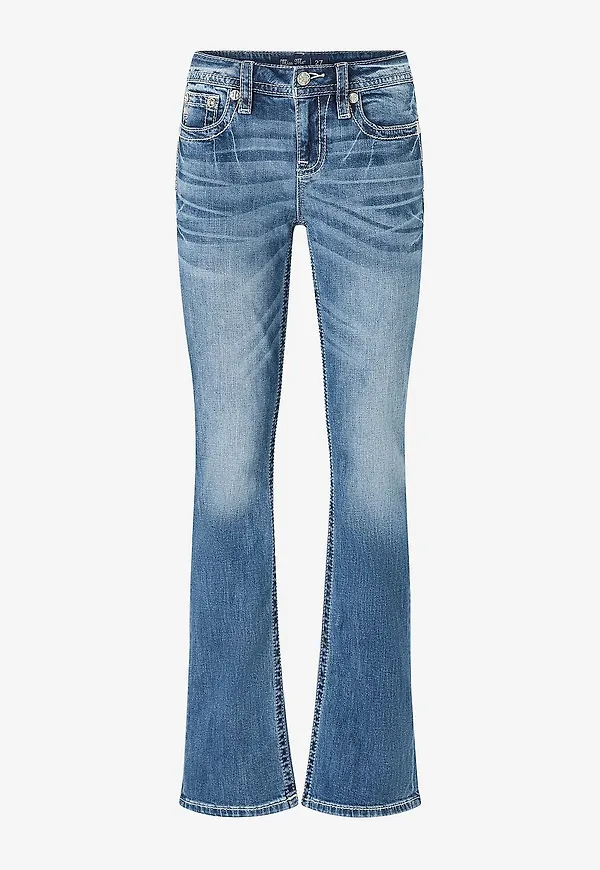 Miss Me - Jeans Charmeine Wings Bootcut - Blå
