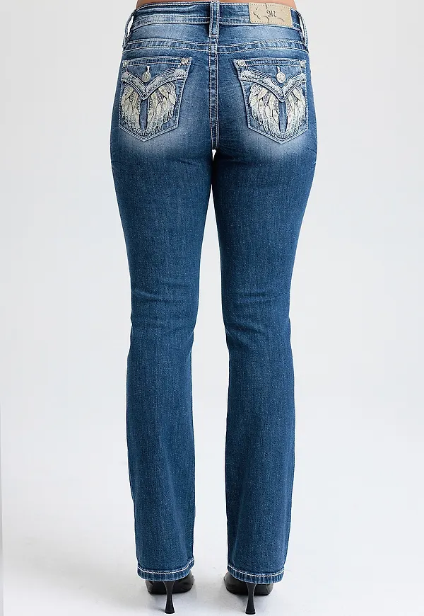 Miss Me - Jeans Heavenly Bootcut Jeans - Blå