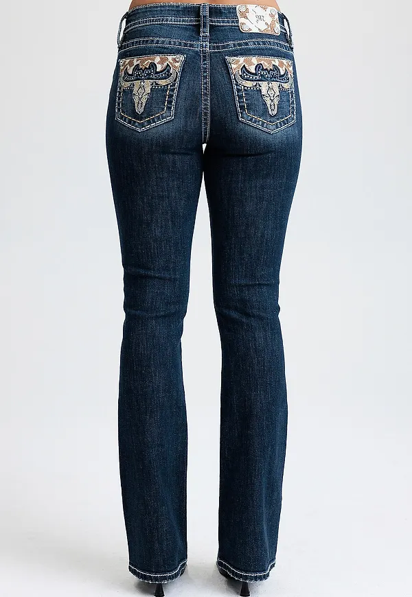 Miss Me - Bootcut-jeans Margot Bootcut Jeans - Blå