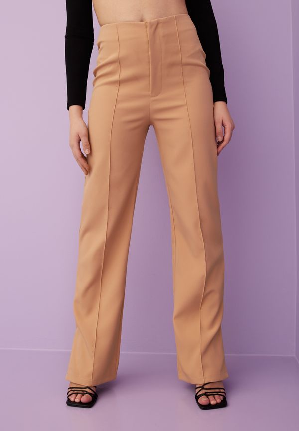 Missguided - Byxor - Split Hem Flare - Byxor & Shorts - Pants