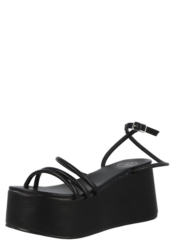 Missguided Remsandal svart