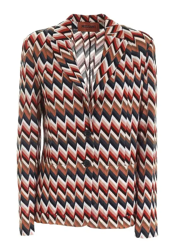 Missoni - Blazer - Brun - Dam - Storlek: L