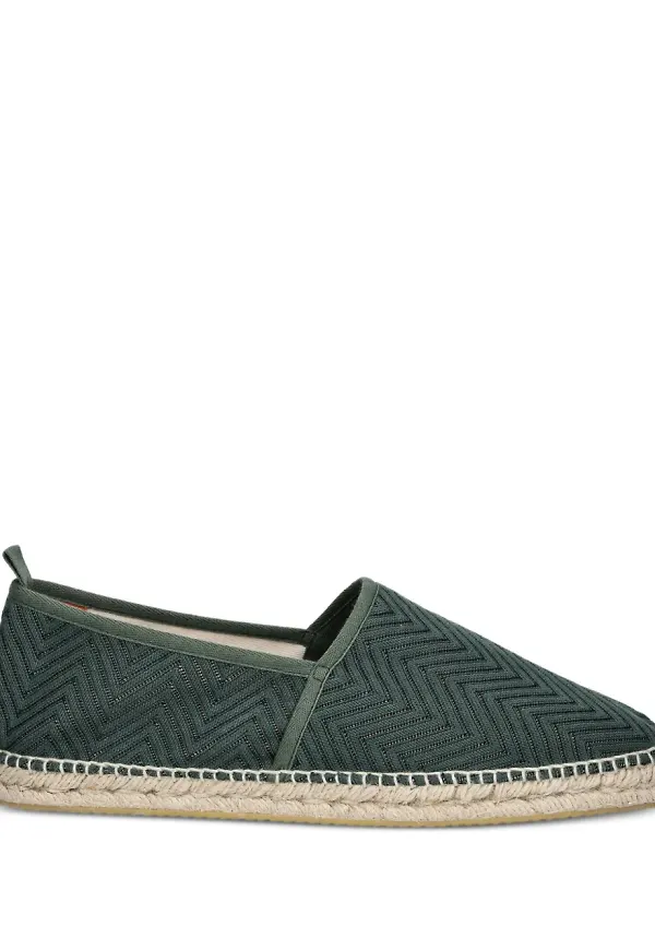 Missoni fiskbensmönstrade espadrillos - Grön