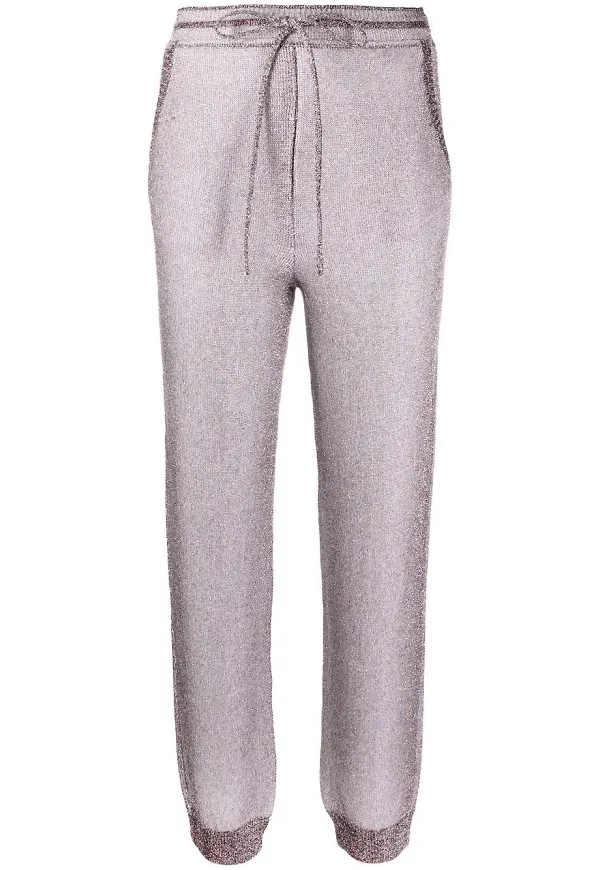 Missoni stickade trackpants - Neutral