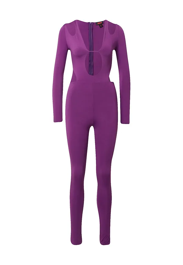 Misspap Jumpsuit mörklila