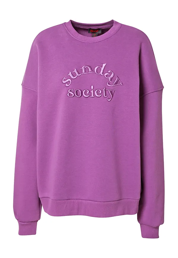 Misspap Sweatshirt lila