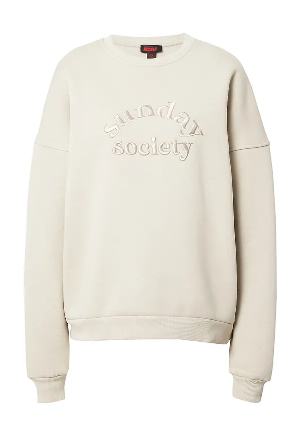 Misspap Sweatshirt ljusgrå