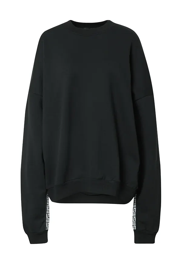 Misspap Sweatshirt svart / vit
