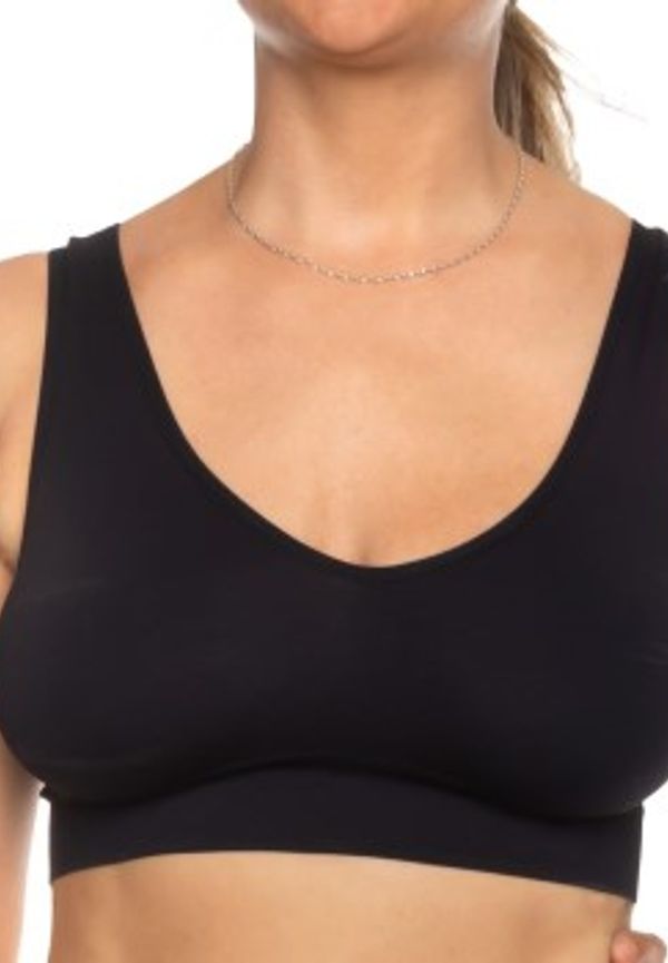Missya BH Lucia Bra Top Wide Strap Svart polyamid X-Large Dam