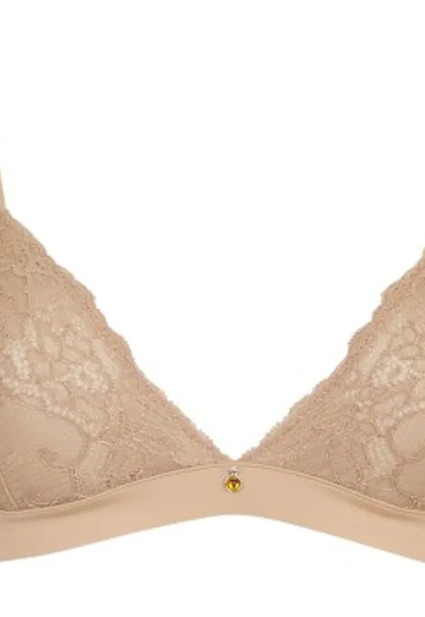 Missya BH Pearl Bra Top Beige Small Dam