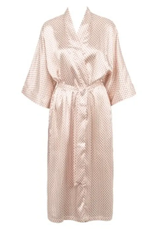 Missya Carla Kimono Ljusrosa polyester X-Large Dam