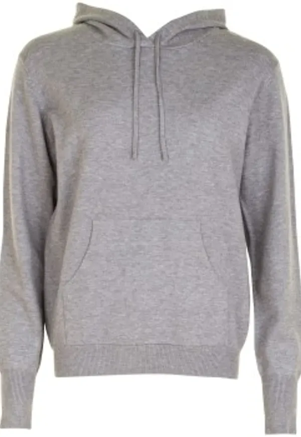 Missya Lazy Hoodie Grå Small Dam