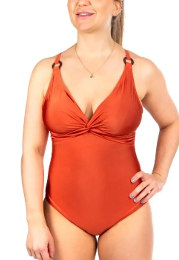 Missya Lucca Swimsuit Rostorange 38 Dam