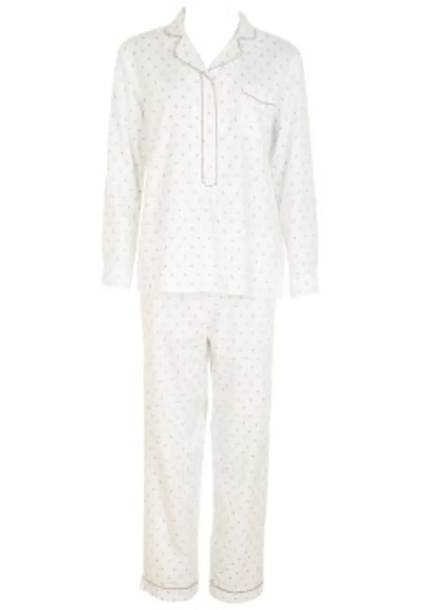 Missya Pernille Pyjamas Benvit bomull XX-Large Dam