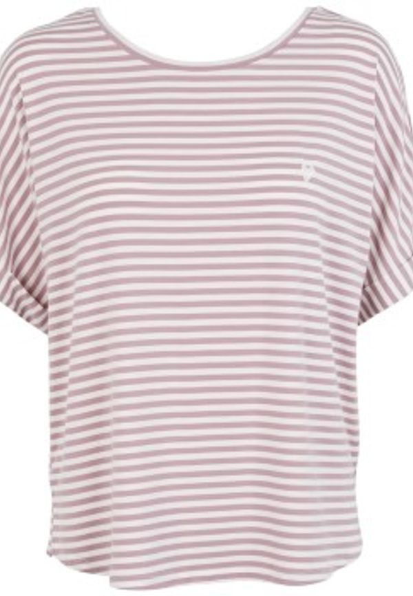 Missya Softness Stripe SS T-shirt Lila modal X-Large Dam
