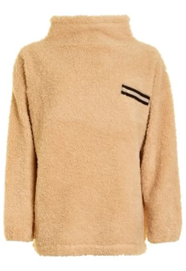 Missya Teddy Sweatshirt Beige polyester X-Small Dam