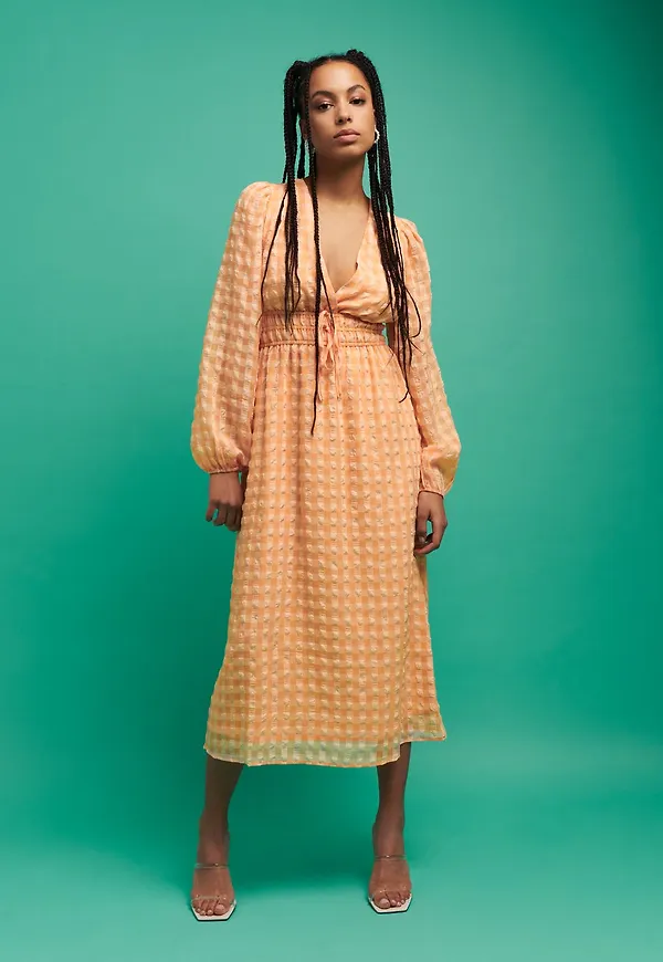 Misty midi dress