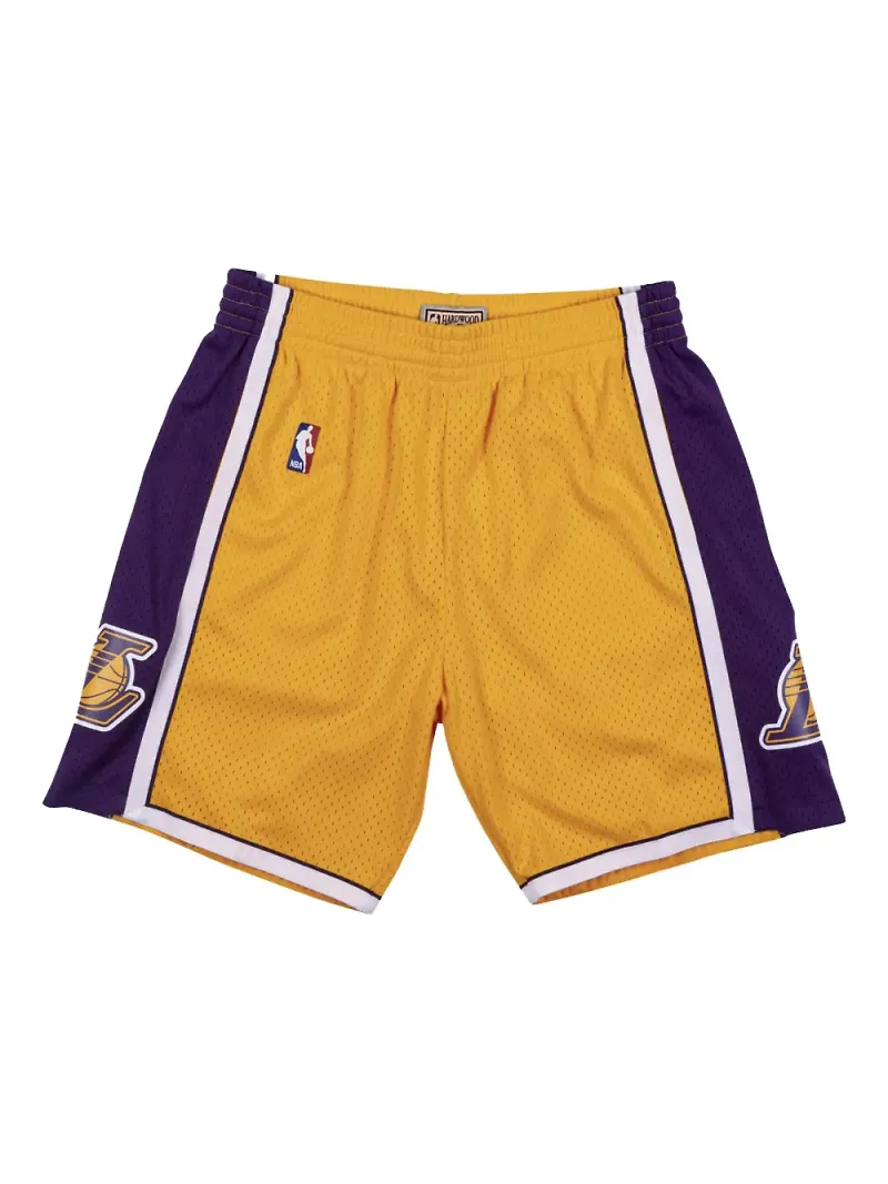 Mitchell & Ness x NBA Los Angeles Lakers Swingman shorts från 2009 - Gul