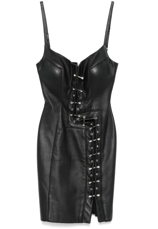 MITILIANE COUTURE piercad miniklänning - Svart – Farfetch